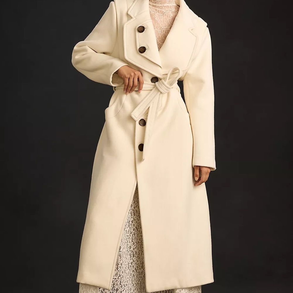 Acler Worcester Wool Coat NWT Anthropologie